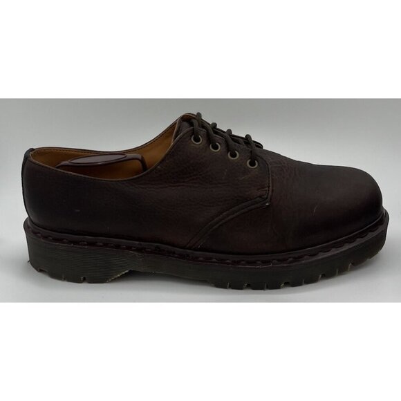Dr Martens Vintage Y2K Oxford Ankle Brown Shoes Boots US 13 UK 12 England GZ1561 main image 4